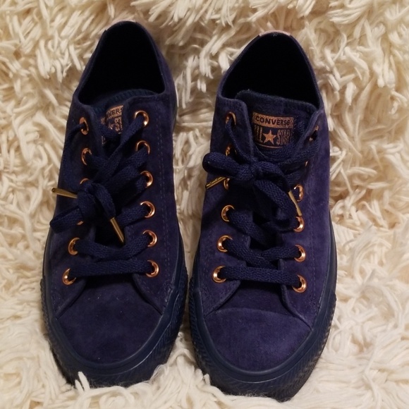 navy cherry blossom converse